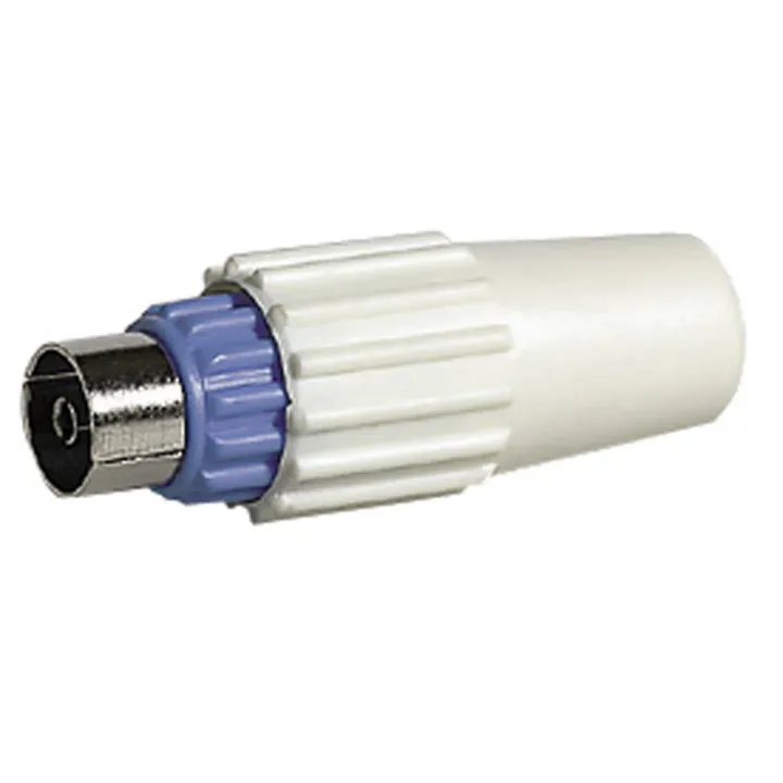 Fiche Télévision Coaxiale Normalisée Femelle Ø9,52Mm