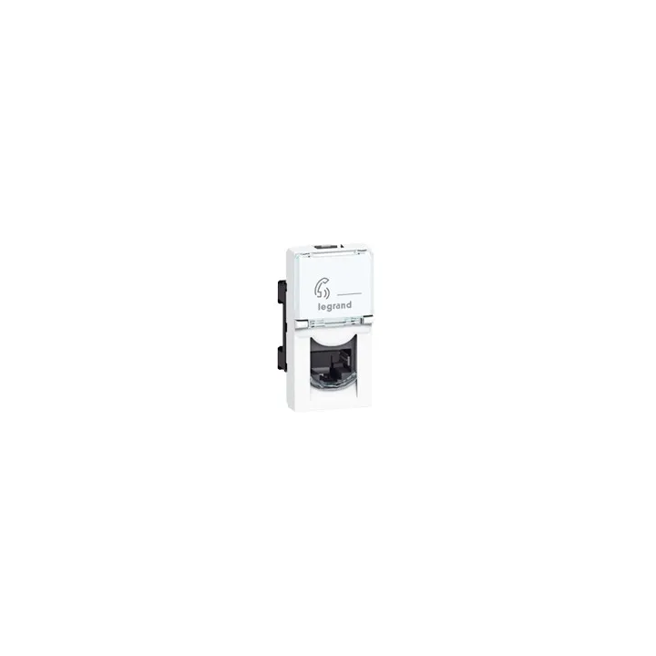 Prise Rj45 Catégorie 6 Ftp Mosaic 1 Module - Blanc