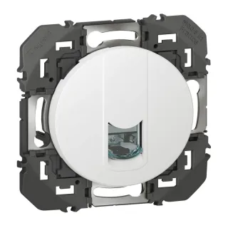 Prise Rj45 Catégorie 6A Stp Dooxie Finition Blanc