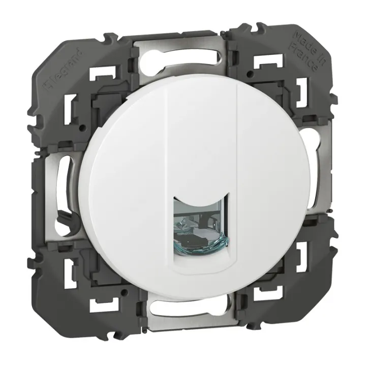 Prise Rj45 Catégorie 6A Stp Dooxie Finition Blanc