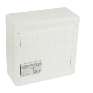 Coffret Basique Grade 2 TV Drivia 13 - 4xRJ45 STP + répartiteur TV 2 sorties