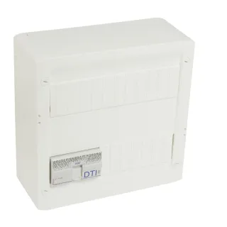 Coffret Basique Grade 2 Tv Drivia 13 - 4Xrj45 Stp + Répartiteur Tv 2 Sorties