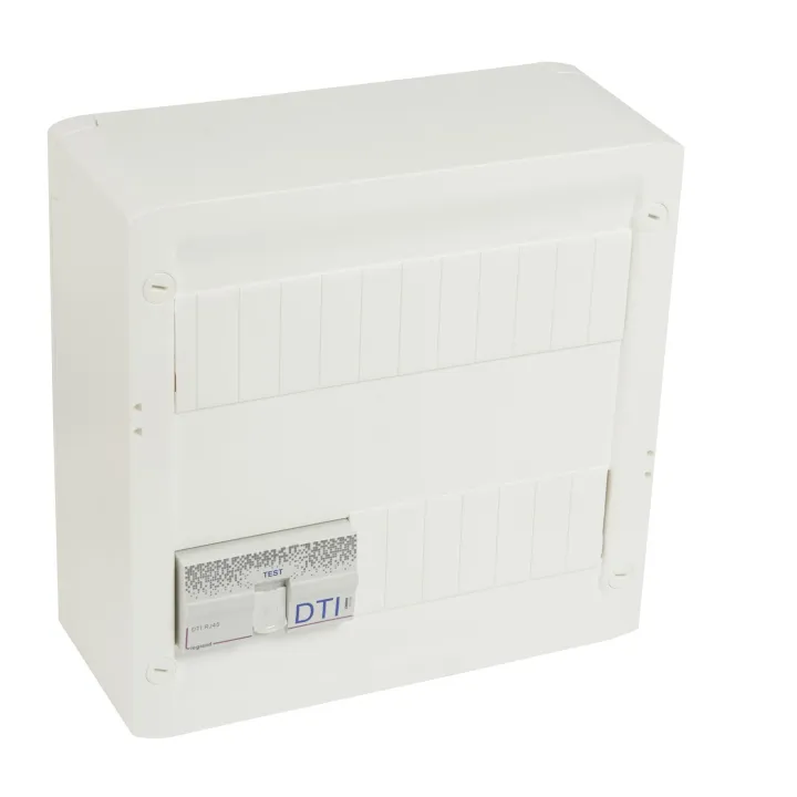 Coffret Basique Grade 2 Tv Drivia 13 - 4Xrj45 Stp + Répartiteur Tv 2 Sorties