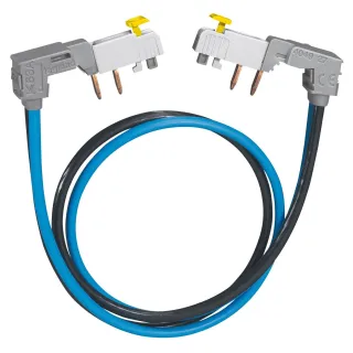 Cordon De Repiquage Entre 2 Rangées Disjoncteur 1P+N Connexion Automatique 2X10Mm²