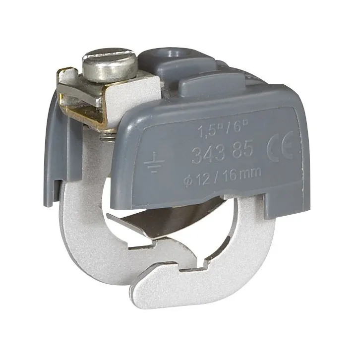Connecteur De Liaison Équipotentielle Pour Canalisation Ø12Mm Mini Et Ø16Mm Maxi