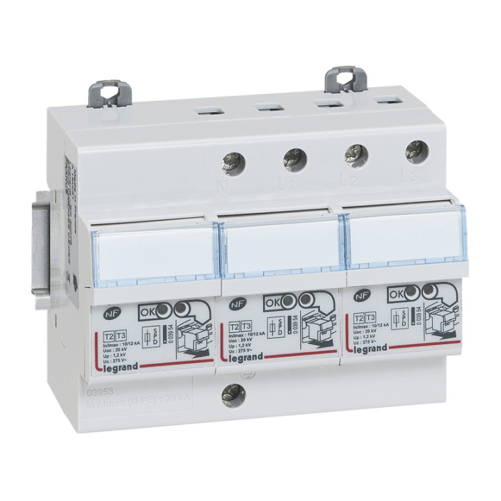Cassette De Remplacement Pour Parafoudre Réferences 003951 Et 003953