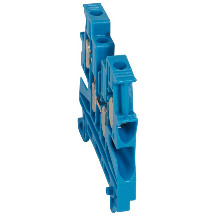 Bloc Jonc Viking 3 À Vis - 1 Jonc/2 Entrées/2 Sorties - Bleu - Pas 6