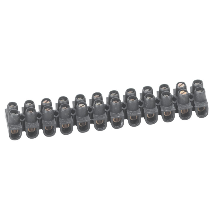 Barrette De Connexion Nylbloc Avec Capacité Assignée 10Mm² - Noir