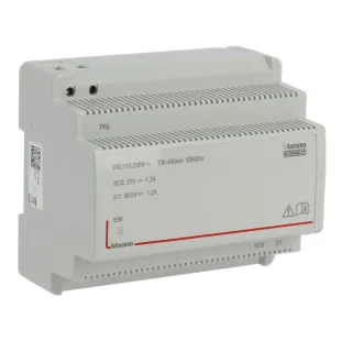 Alimentation Bus/Scs 1,2A 110-240V - 6 Modules Din