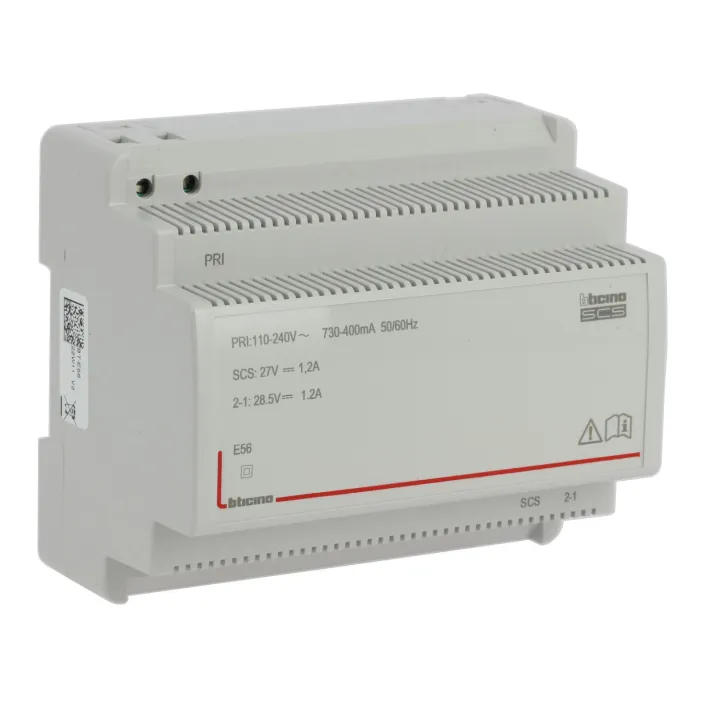 Alimentation Bus/Scs 1,2A 110-240V - 6 Modules Din