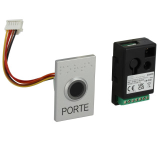 Bouton poussoir de sortie compatible personne à mobilité réduite