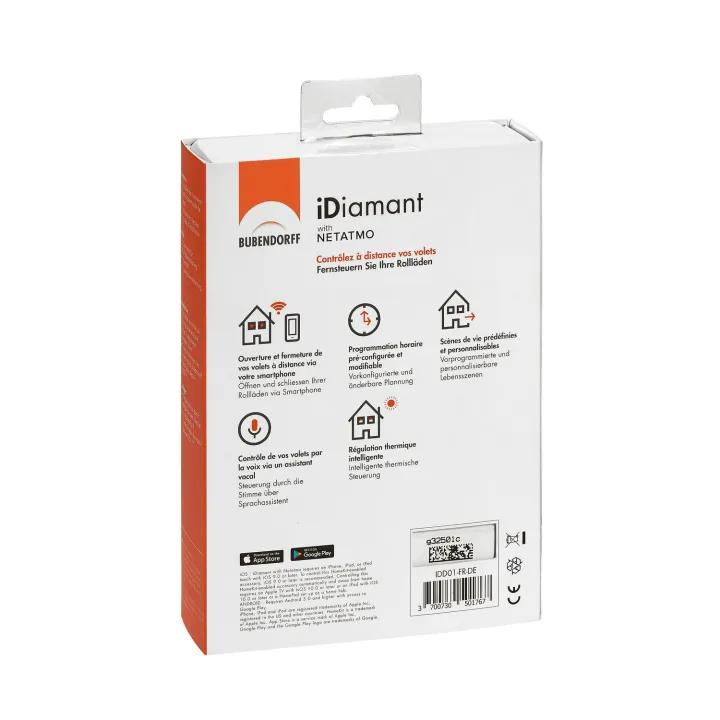 Passerelle Bubendorff Idiamant With Netatmo - Blanc