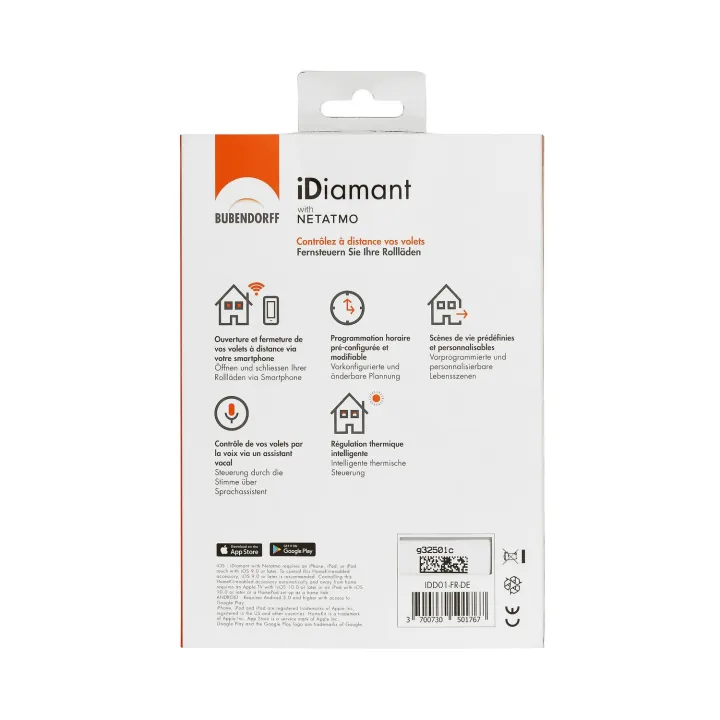 Passerelle Bubendorff Idiamant With Netatmo - Blanc