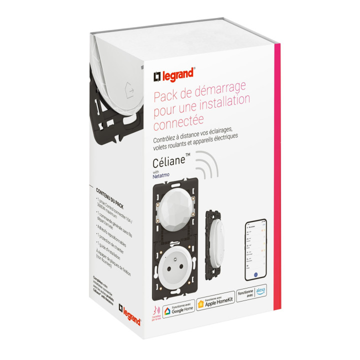 Pack De Démarrage Céliane With Netatmo Pour Installation Connectée - Blanc