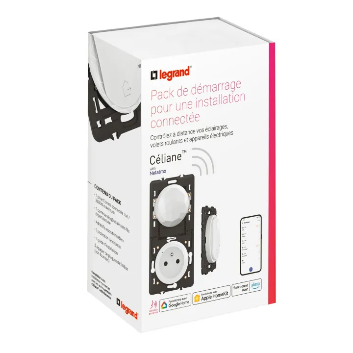 Pack De Démarrage Céliane With Netatmo Pour Installation Connectée - Blanc