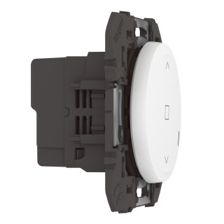 Interrupteur pour volet roulant connecté dooxie with Netatmo sans plaque blanc