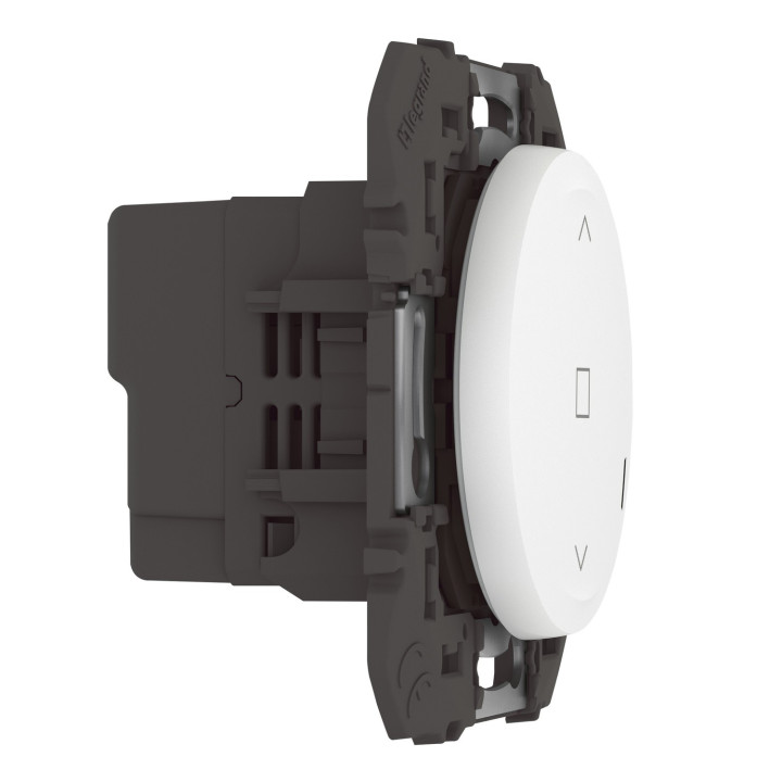 Interrupteur pour volet roulant connecté dooxie with Netatmo sans plaque blanc