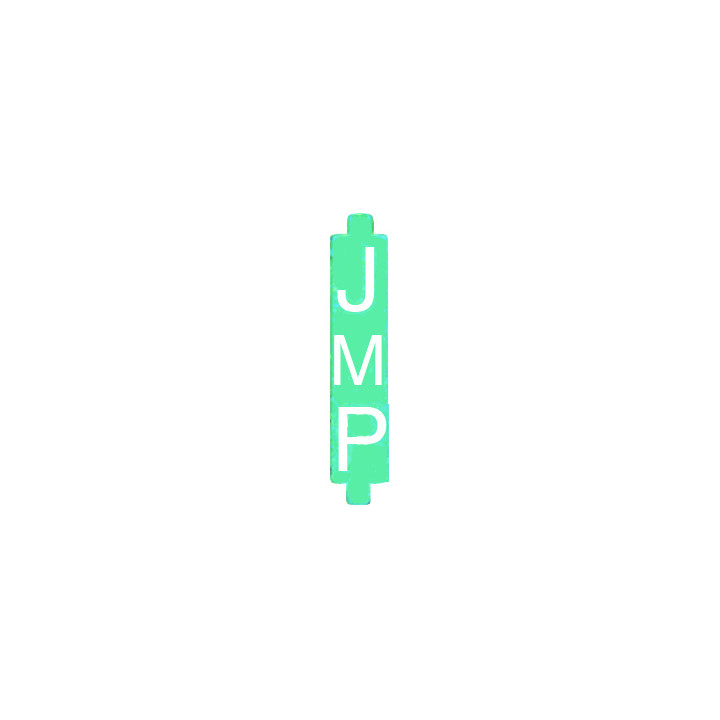 Sachet De 10 Configurateurs Bus - Jmp Blanc/Vert