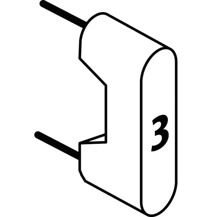 Jeu De 10 Cavaliers De Configuration Pour Système Bus Avec Marquage 3