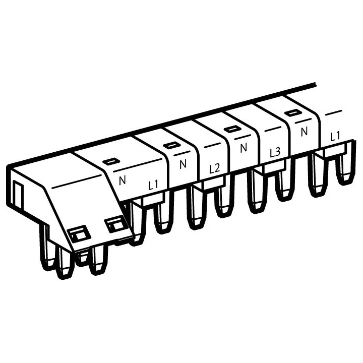 Peigne D'Alimentation 4P Tête De Groupe Hx³ Horizontal Optimisé - 18 Modules