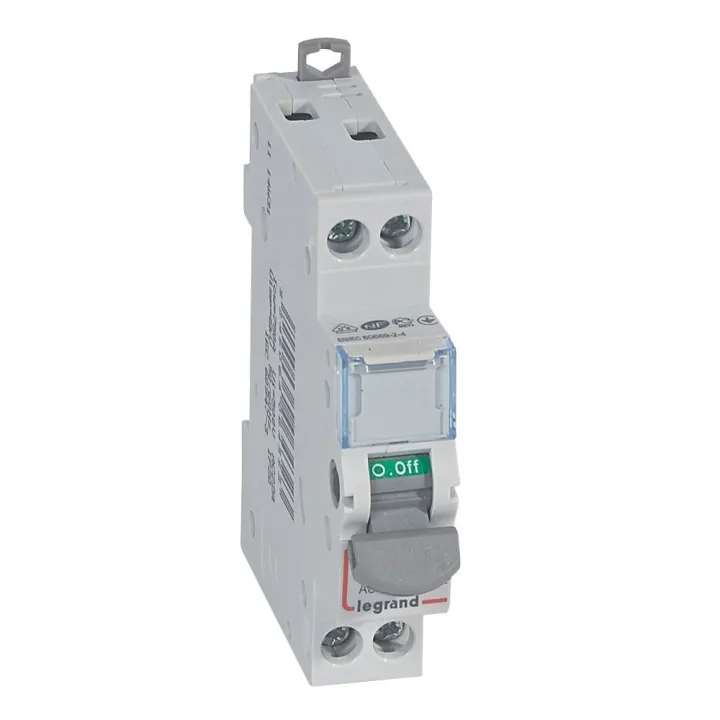 Interrupteur-Sectionneur Dx³-Is 2P 400V~ - 20A - 1 Module