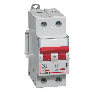 Interrupteur-Sectionneur Dx³-Is À Déclenchement 2P 400V~ - 40A - 2 Modules