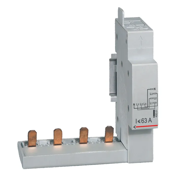 Module Raccord Par Peigne Dx Tête De Groupe - 4P Jusqu'À 63A
