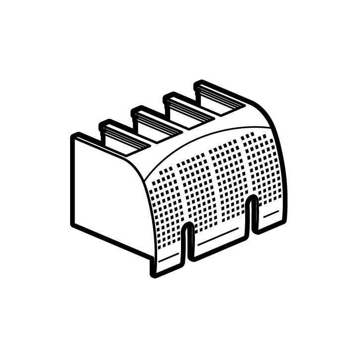 Cache-Bornes Plombables Raccordement Prises Avant Dpx³160 Magnétothermique 4P