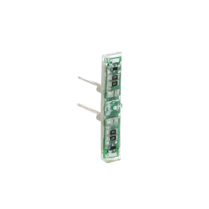 Voyant Lumineux 230V Easy-Led Brochable À Leds Blanches Pour Mécanismes Mosaic