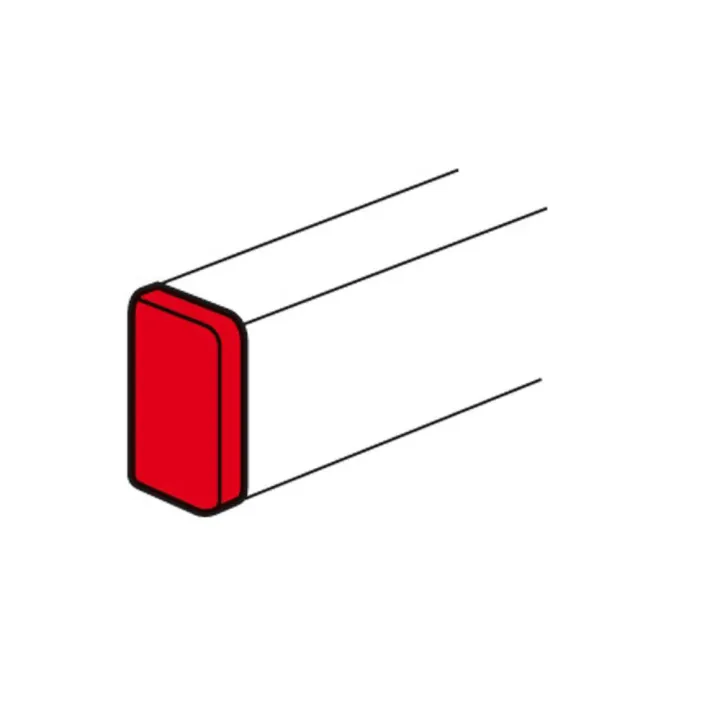 Embout Pour Goulottes Dlp Monobloc 50X150Mm - Blanc