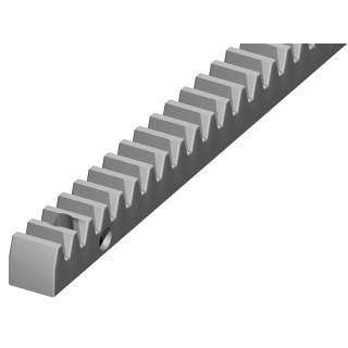 CREMAILLERE ACIER ZINGUE M4 EN 2ML AVEC ENTRETOISES*