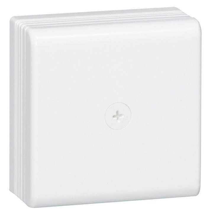 Boîte De Dérivation Saillie 75X75X35Mm Pour Moulure Dlplus - Blanc