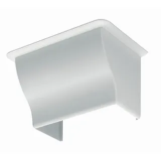 Sortie De Plafond -Pour Goulotte De Distribution Viadis 120X60Mm-Pvc Blanc Artic
