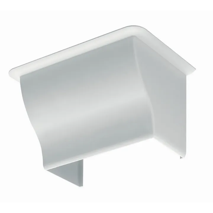 Sortie De Plafond -Pour Goulotte De Distribution Viadis 120X60Mm-Pvc Blanc Artic
