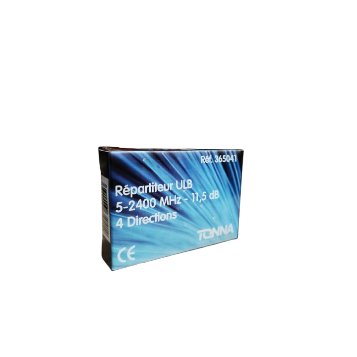 Répartiteur 4 Directions Ulb Symétrique_5/2400Mhz-Perte Répartiteur:-8,5/-11,5Db
