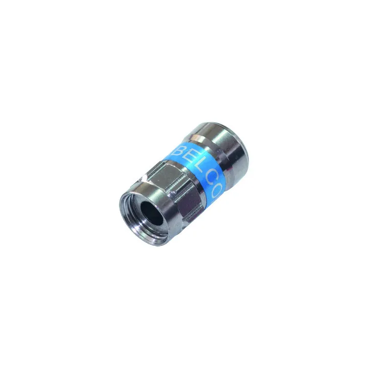 Connecteur F Mâle À Compression Monobloc Self Instal Pour Câble Coaxial 17/19/21