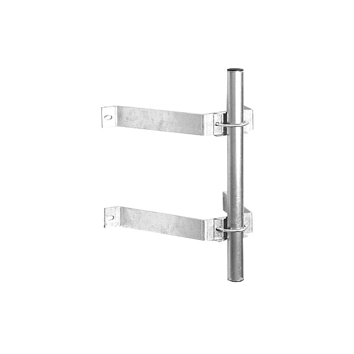 Fixation Type Ascenseur Déport 270Mm Galva Pour Mât Ø30-50Mm Sans Jambe De Froce