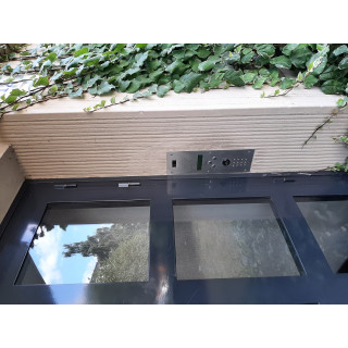 Platine De Rue Standard Afficheur 2 Lignes/3 Boutons D'Appels/Clavier 12 Touches