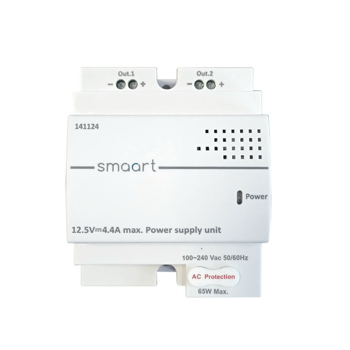 Alimentation Rail Din N°141124-Réglable De 13,8 V 4 A-Format 4U-Bornier À Visser