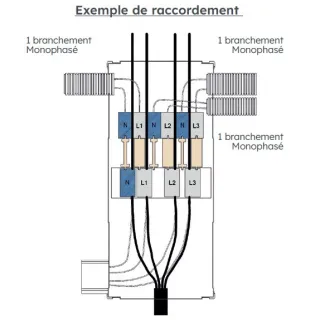 Distributeur D'Arrivée 400A 3 Départs Cpf - 6902432