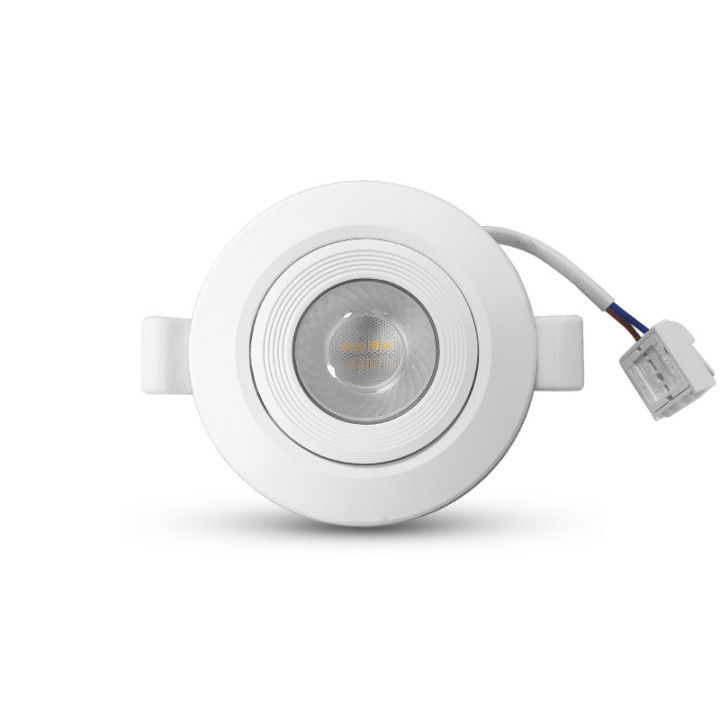Spot Led Smd Orientable Dimmable 5W 3000K Pack De 3 Carat Li