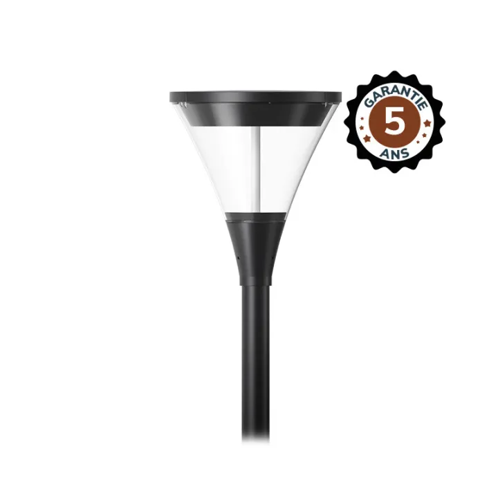 Tete De Eclipse Lanterne Sur Mat 40W 3000K Ip66 Ik09 5Ans