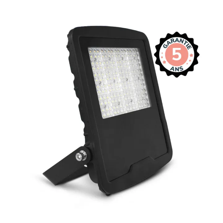 Lumos Asym Projecteur Asym 150W 4000K 40°X90° Plat Noir Ip65 5Ans