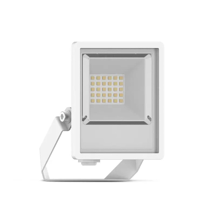 Lumos Lite 10W Projecteur 1150Lm 3Cct (3Kk/4Kk/6Kk) 115Lm/W Ip65 Blanc 3Ans