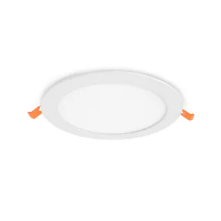 Slimy Plafonnier Downlight Diam 225Mm Blc 18W 4000K Alu