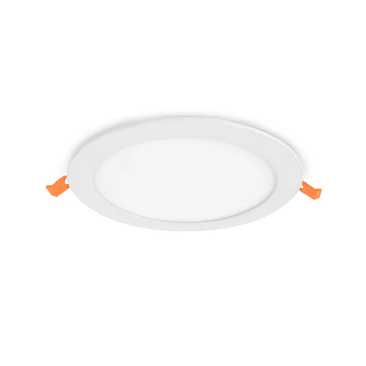 Slimy Plafonnier Downlight Diam 225Mm Blc 18W 4000K Alu