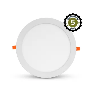Slimy Ii Plafonnier Downlight Diam 300Mm 24W 3000K Alu Blc 5Ans