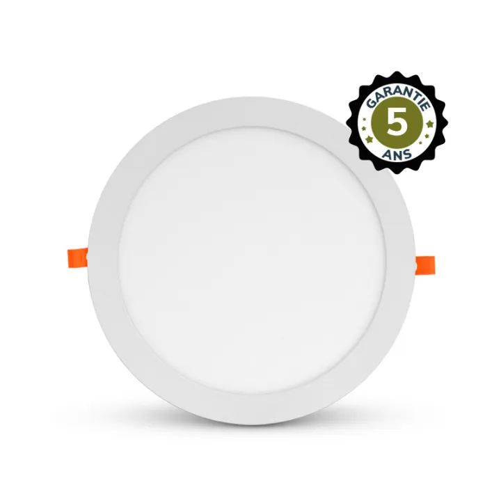 Slimy Ii Plafonnier Downlight Diam 300Mm 24W 3000K Alu Blc 5Ans