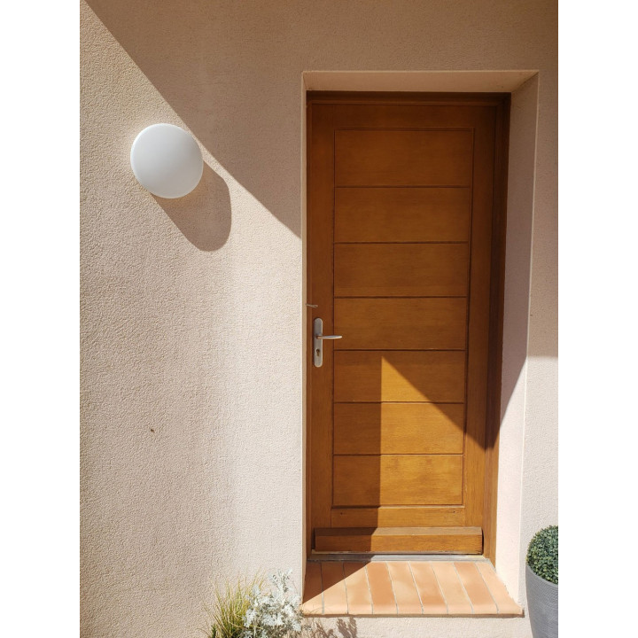 OSMO 850lm 3000K IK10 IP65 Ø268mm hf BL