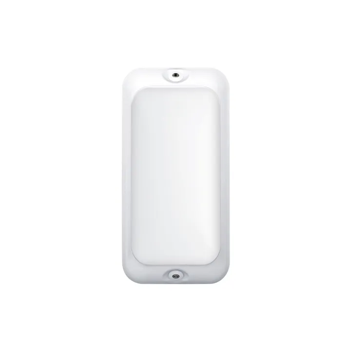 Applique Bang Rectangle Acces Opale Blanc Module Led 1200 4000K Avec Détecteur